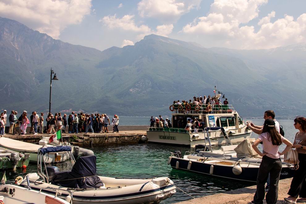 Limone sul Garda kikötő